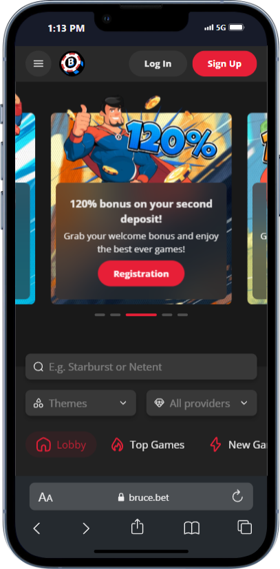 Registrati a BruceBet